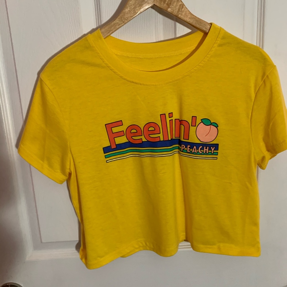 never worn crop top